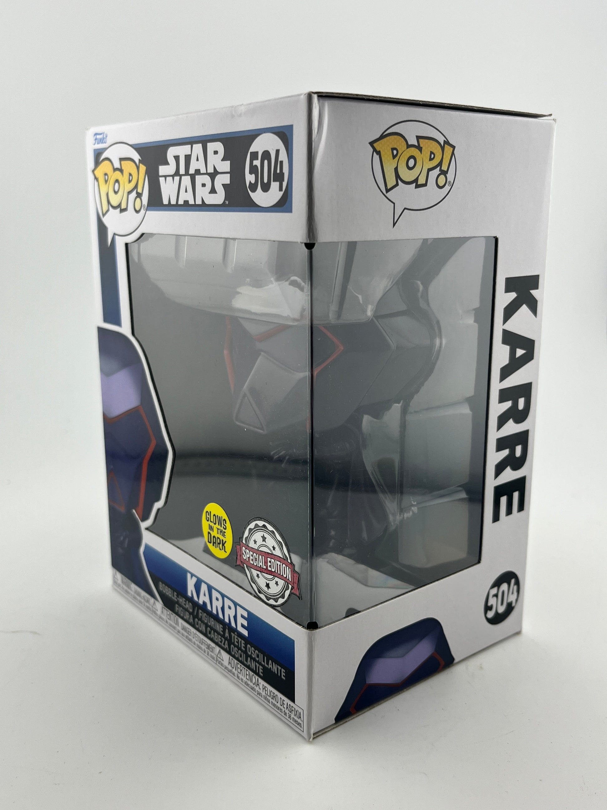 Funko POP! Star Wars Visions - Karre #504 - Glow Special Edition FRENLY BRICKS - Open 7 Days