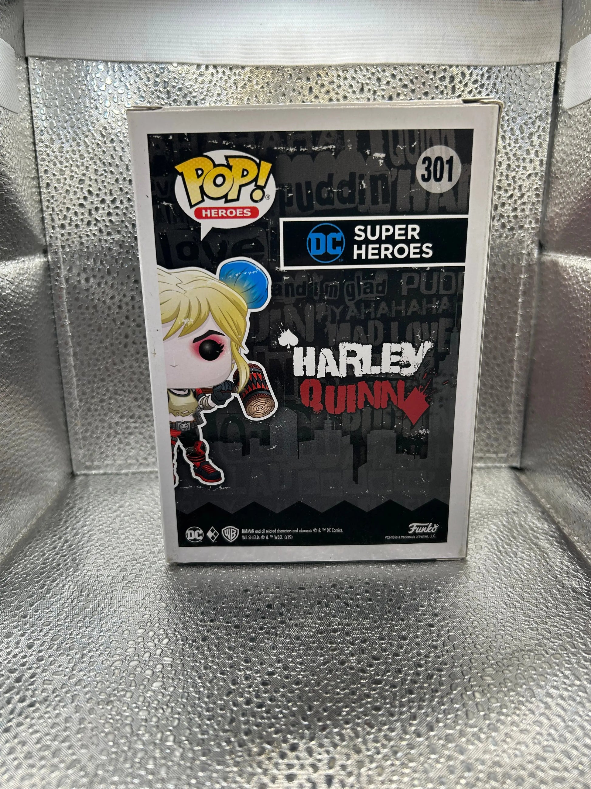 FUNKO Pop Vinyl #301 Harley Quinn FRENLY BRICKS - Open 7 Days