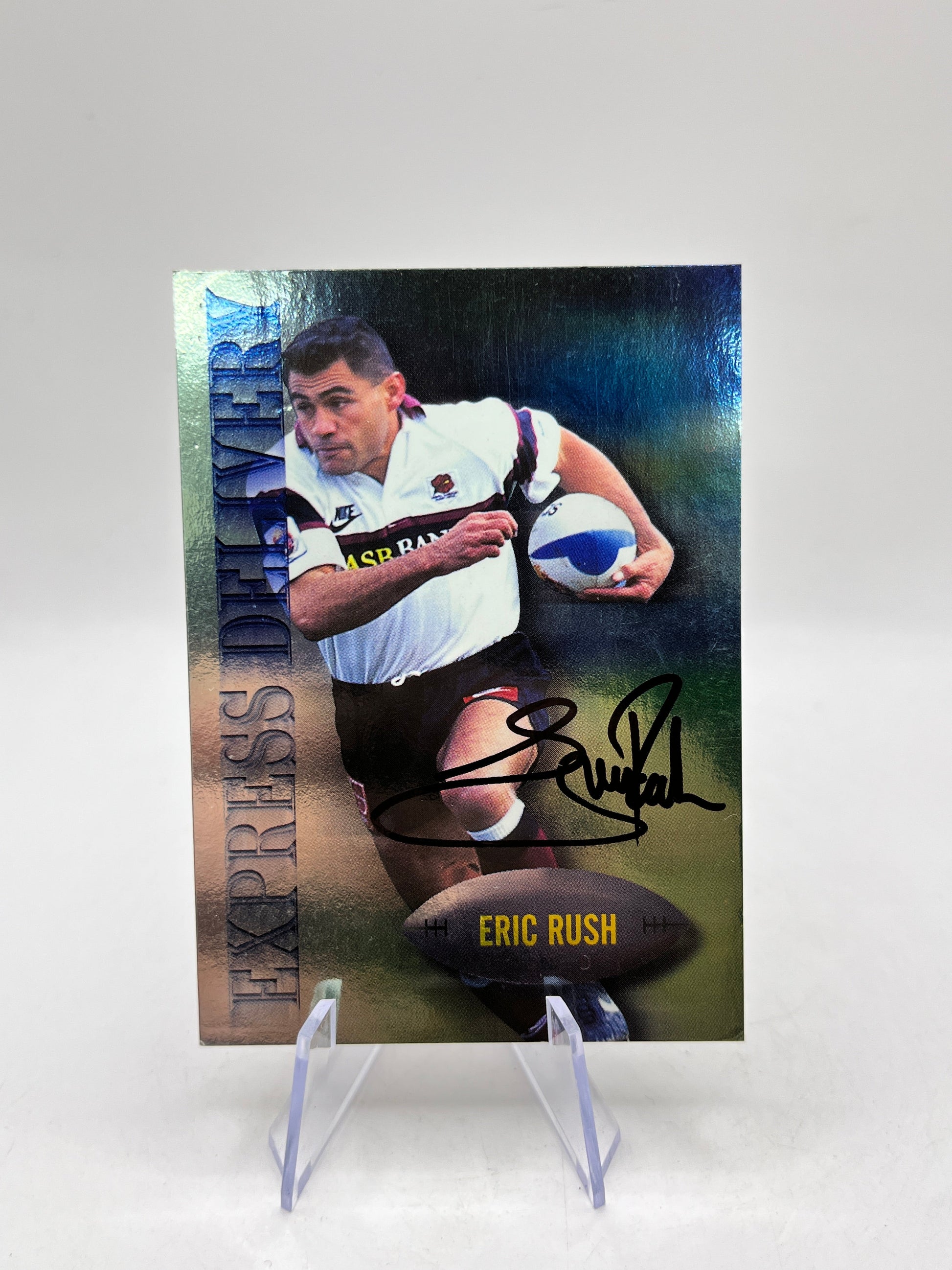 Eric Rush Auto - Express Delivery- ED7 - NZ Rugby Union- 1996 FRENLY BRICKS - Open 7 Days