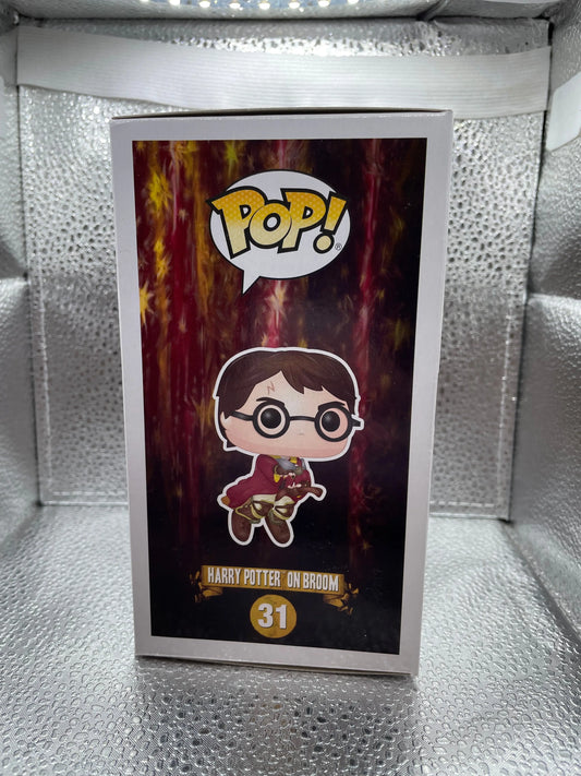 Funko Pop! Vinyl: Harry Potter - #31 Harry Potter (on Broom) 2017 Summer Con FRENLY BRICKS - Open 7 Days