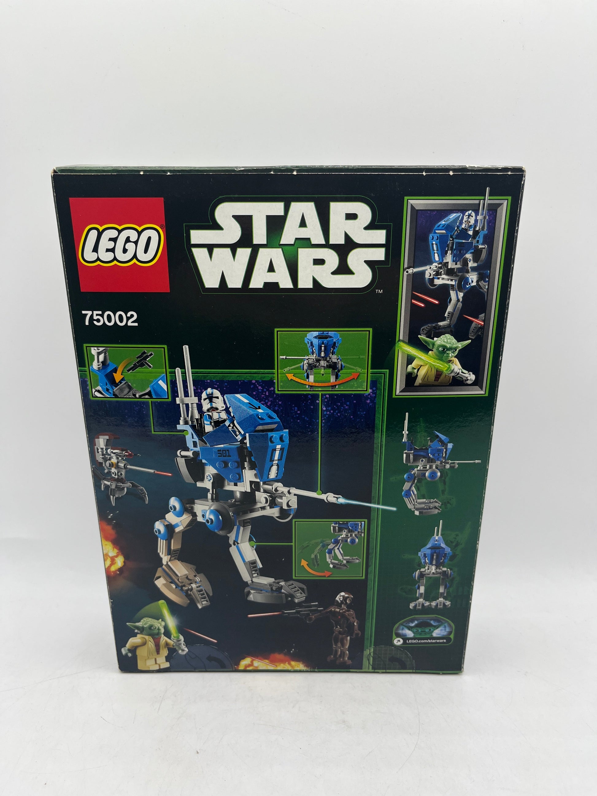 LEGO 75002 Star Wars AT-RT NEW Sealed Box Retired Set 222pcs 501st Legion Clone FRENLY BRICKS - Open 7 Days