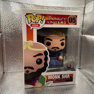 Funko POP! Asia Monkey King Monk Sha licensed 05 Damaged FRENLY BRICKS - Open 7 Days