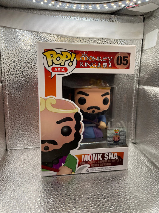 Funko POP! Asia Monkey King Monk Sha licensed 05 Damaged FRENLY BRICKS - Open 7 Days