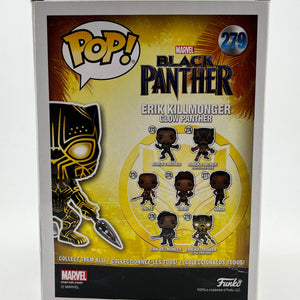 Funko POP! Marvel Black Panther - Erik Killmonger #279 - Glow Vinyl Collectable FRENLY BRICKS - Open 7 Days