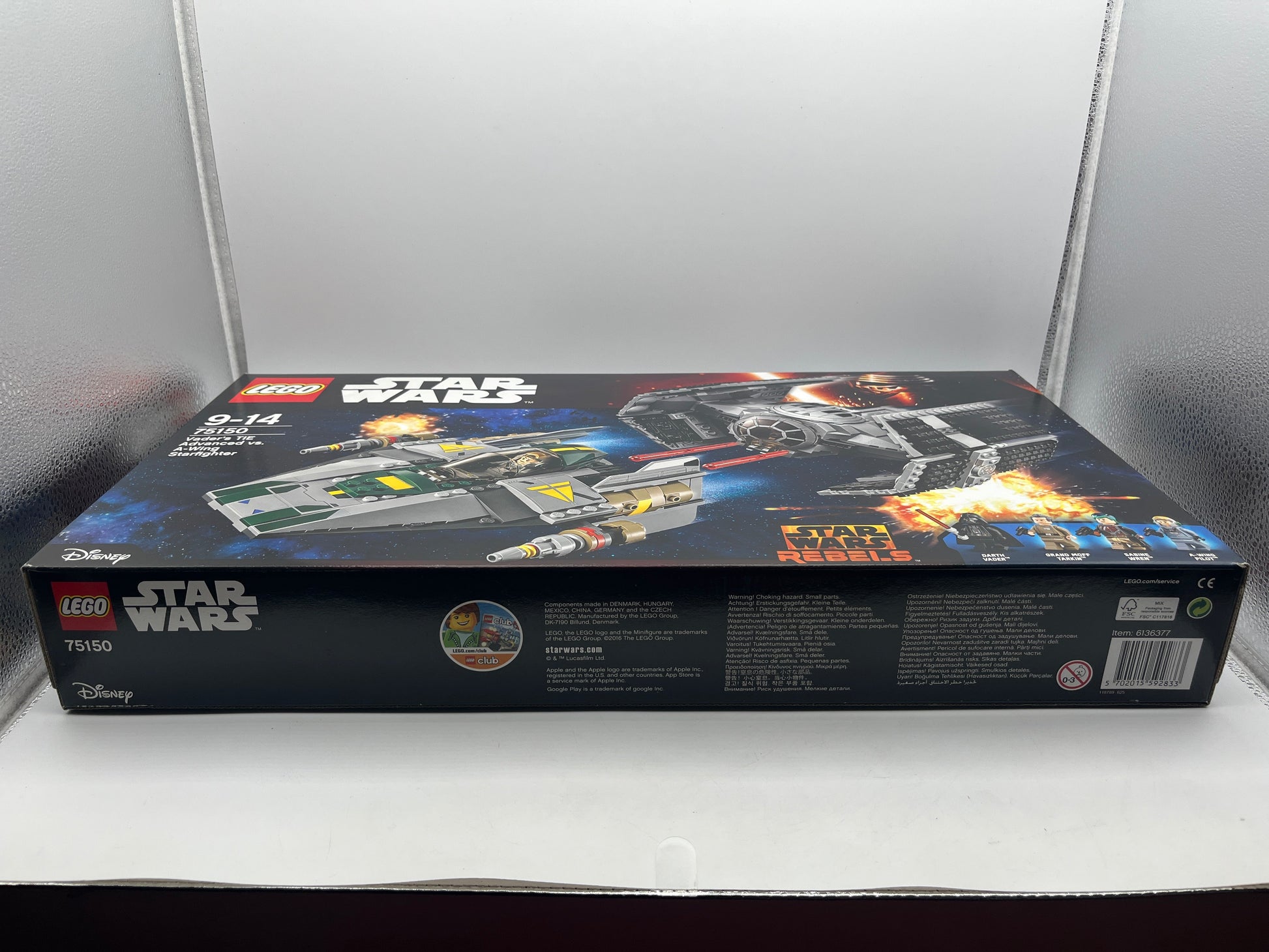 LEGO Star Wars: Vader's Tie Advanced Vs. A-wing Starfighter (75150) FRENLY BRICKS - Open 7 Days