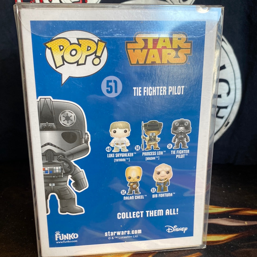 Funko POP! Tie Fighter Pilot #51 - FRENLY BRICKS - Open 7 Days