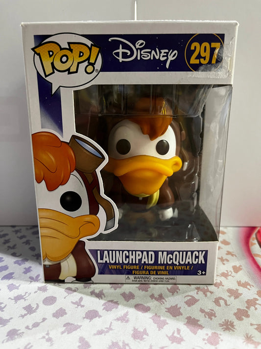 Funko Pop Vinyl Disney Launchpad McQuack #297 FRENLY BRICKS - Open 7 Days