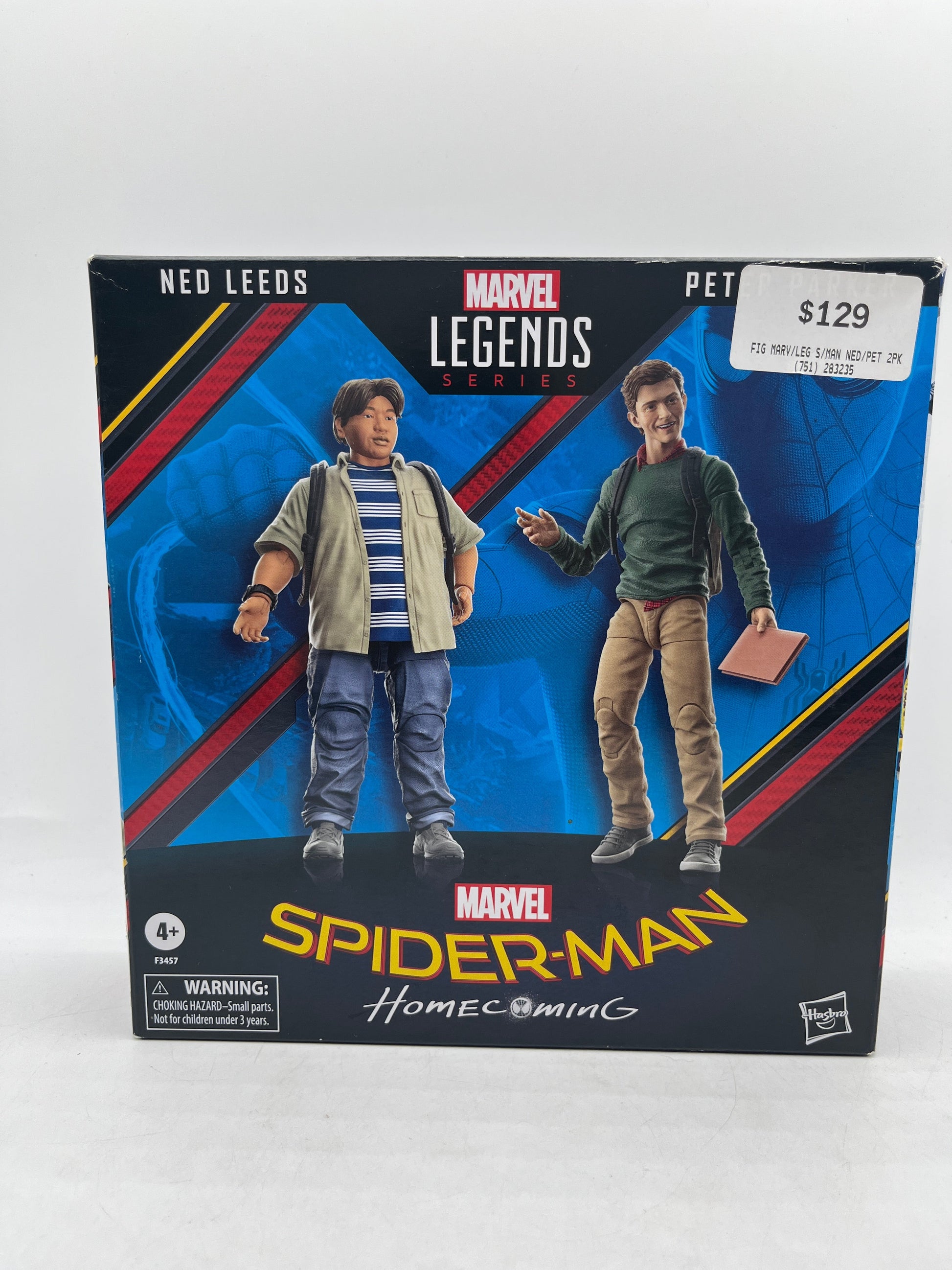 Hasbro Marvel Legends Series: Spider-Man 60th Anniversary Peter Parker and Ned FRENLY BRICKS - Open 7 Days