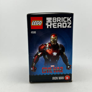 Lego Brick Headz - Marvel Iron Man #6 41590 - Sealed FRENLY BRICKS - Open 7 Days