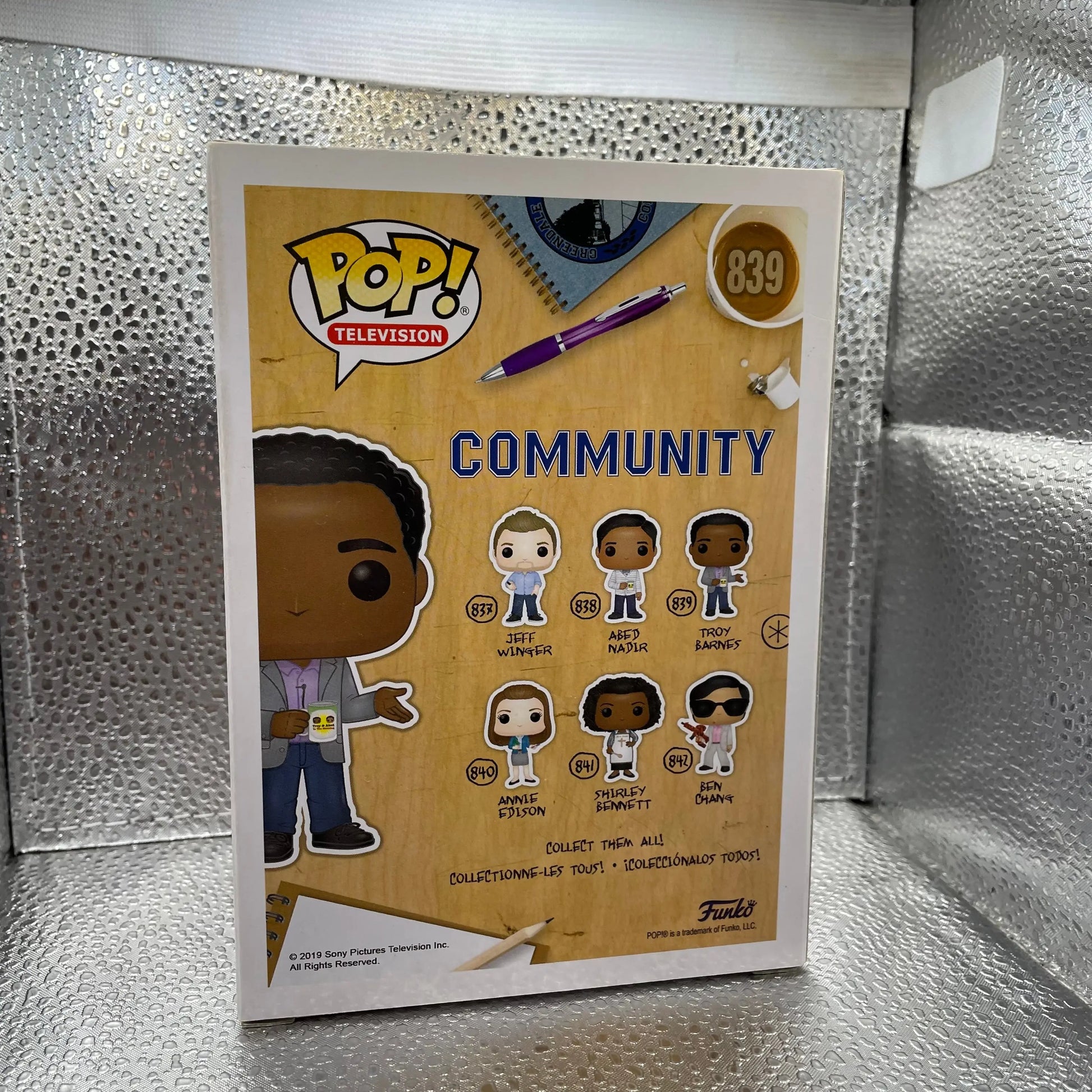 Troy Barnes #839 Funko Pop! Vinyl (Vaulted) Community FRENLY BRICKS - Open 7 Days