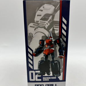 Action Toys Machine Robo Series - Rod Drill 02 Machine Robo Chronos' - Sealed FRENLY BRICKS - Open 7 Days