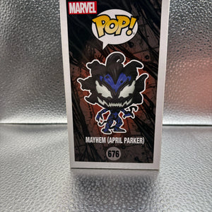 FUNKO Pop Vinyl Mayhem (April Parker) 676 Glow FRENLY BRICKS - Open 7 Days