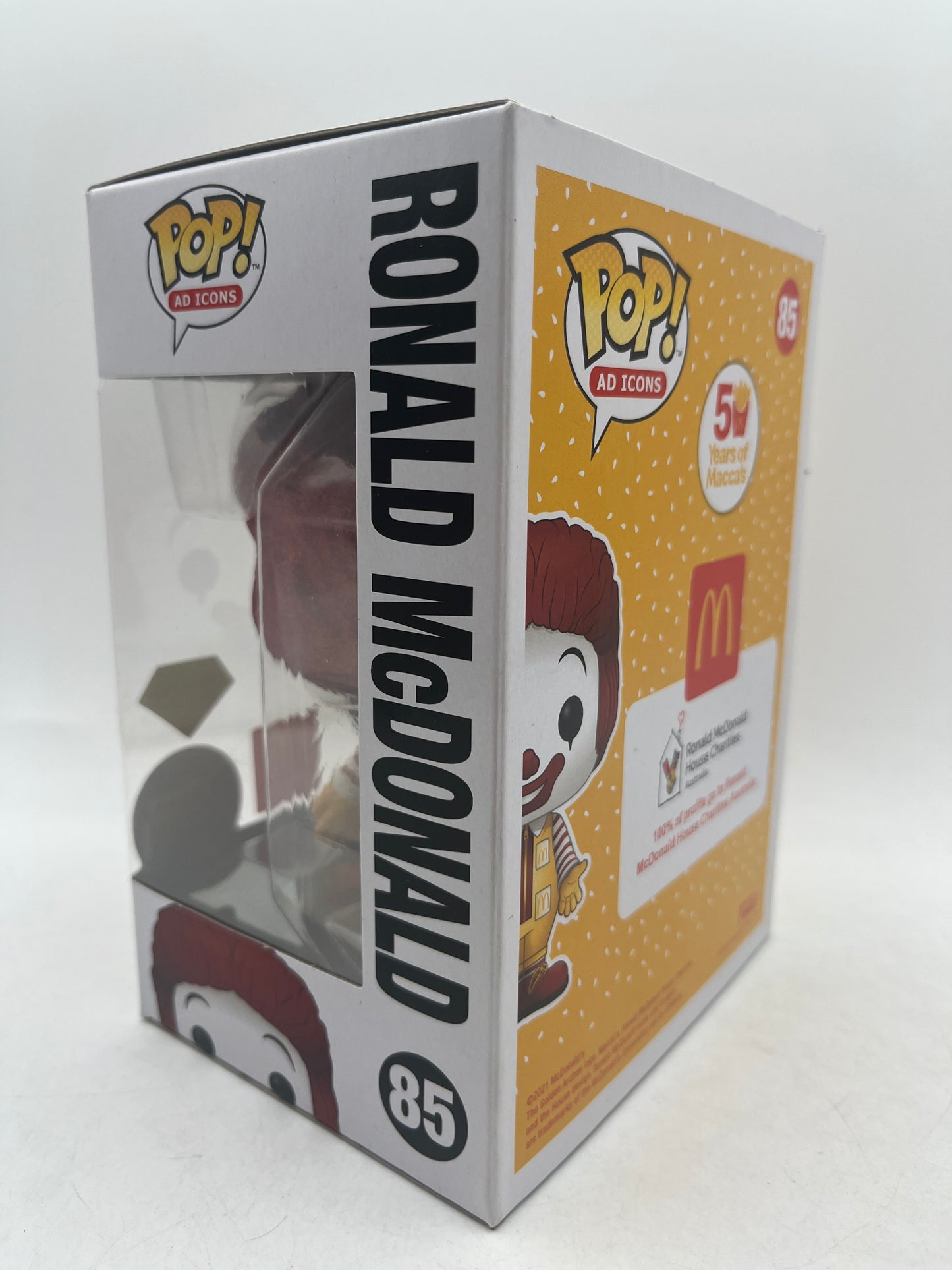 Funko POP! McDonalds Australia Ronald McDonald Diamond #85 50 Years of Macca's