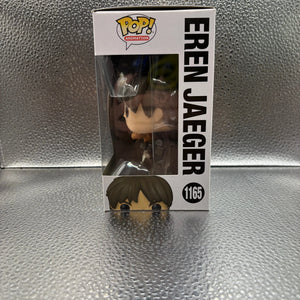 Funko pop Vinyl #1165 Attack On Titan Eren Jaeger FRENLY BRICKS - Open 7 Days