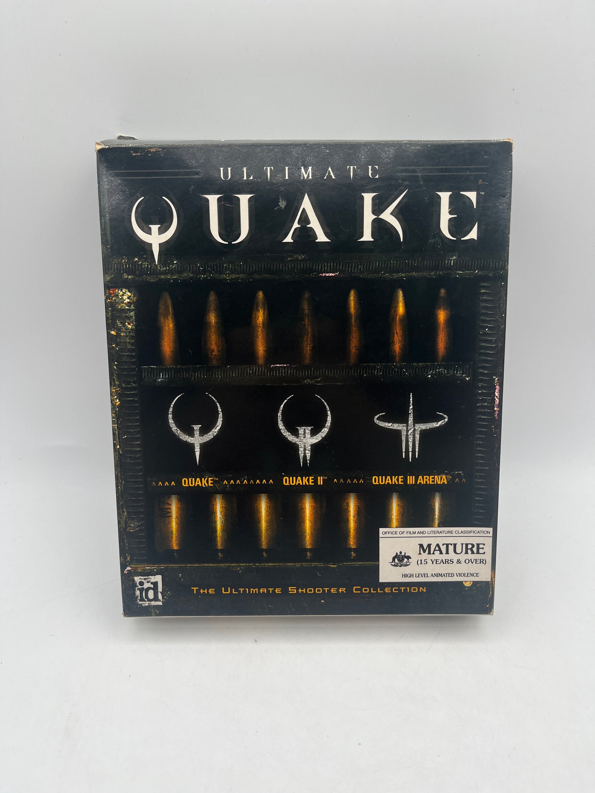Ultimate QUAKE Collection 3 Disc - Quake, Quake II, Quake III Arena PC CD-ROM FRENLY BRICKS - Open 7 Days
