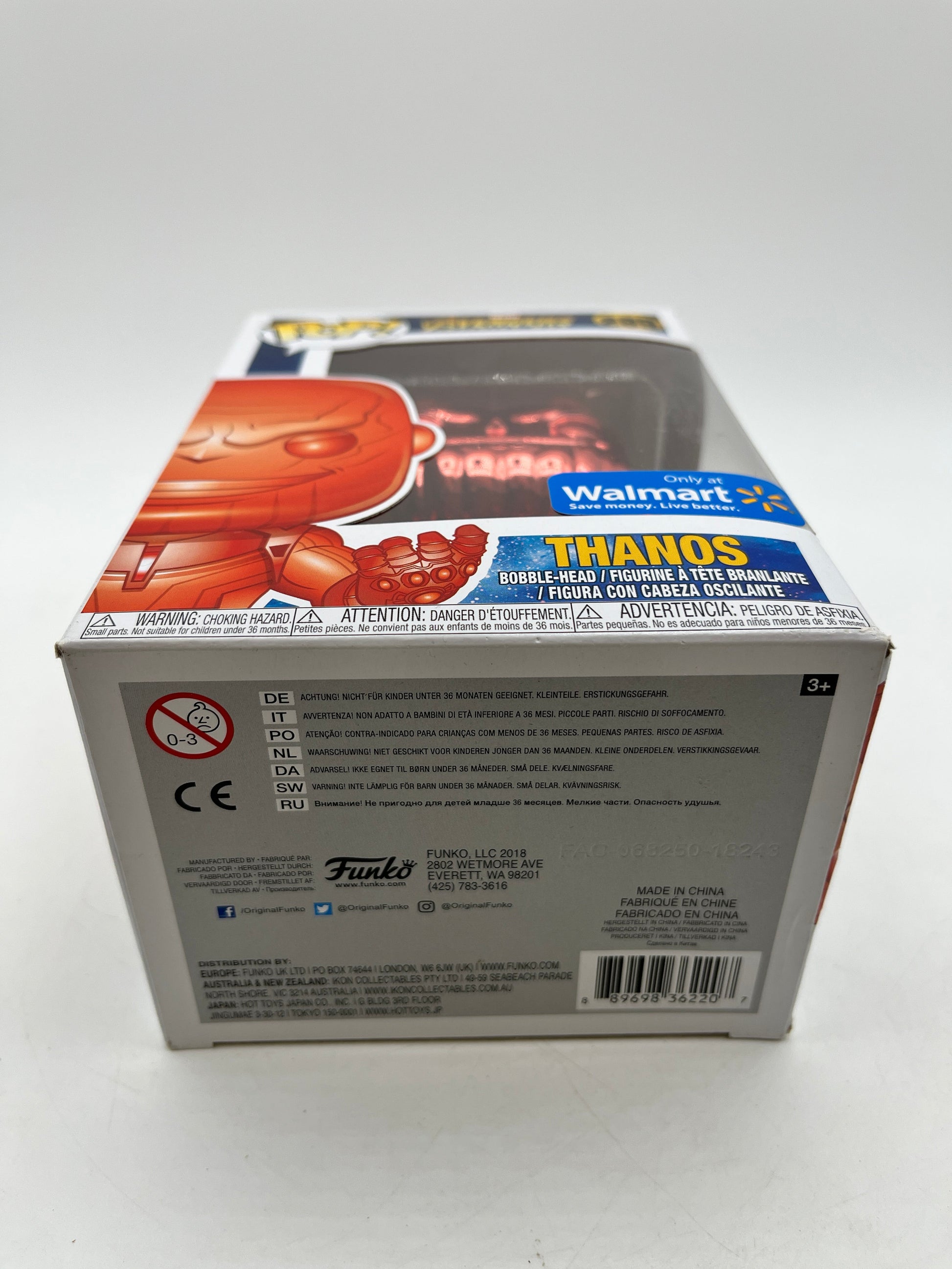 Funko POP! Marvel Infinity War - Thanos #289 - Walmart Exclusive FRENLY BRICKS - Open 7 Days