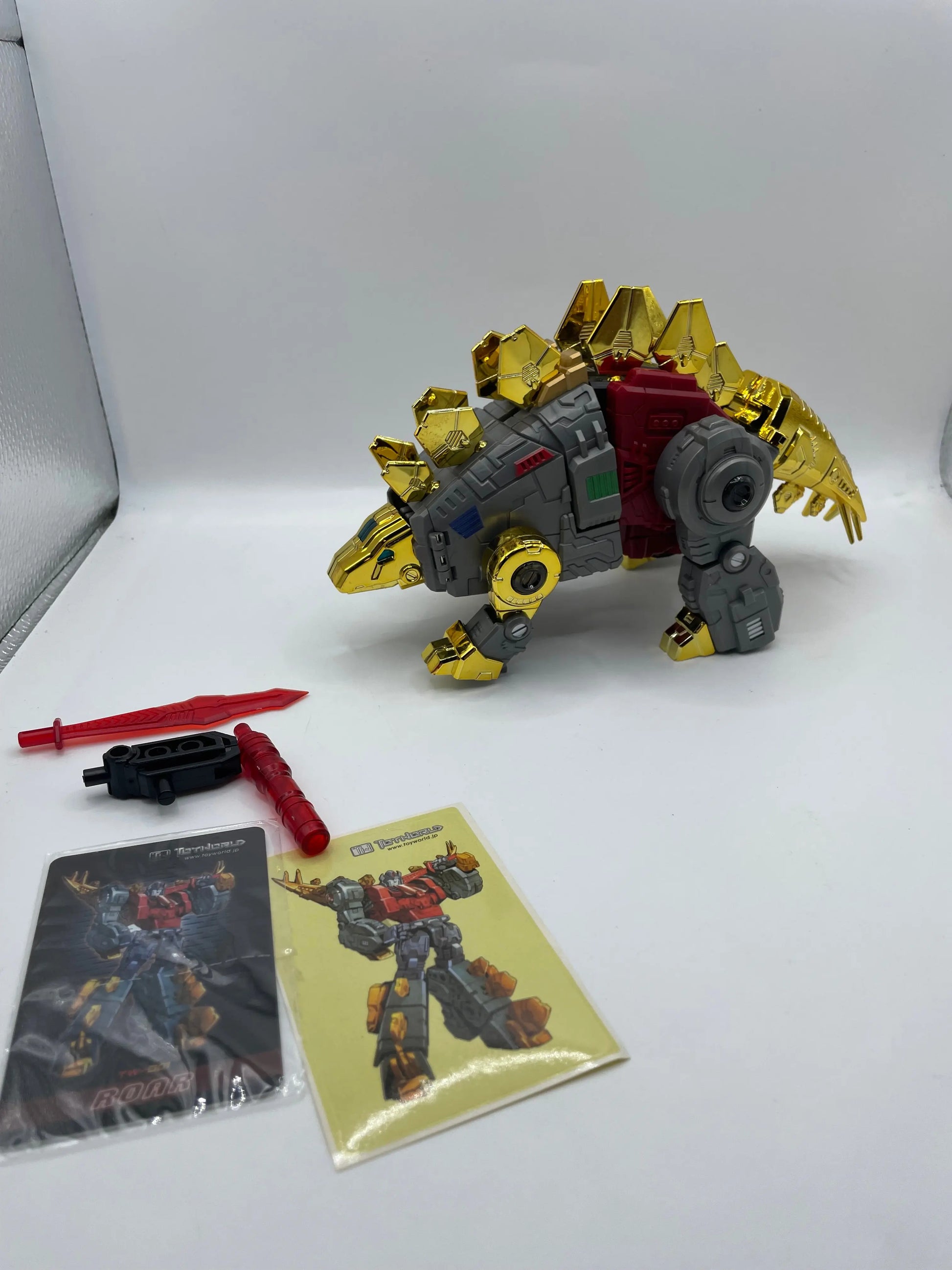 Transformers Snarl Toyworld TW-D01 Roar RARE Transformers Sigma Dinosaur FRENLY BRICKS - Open 7 Days