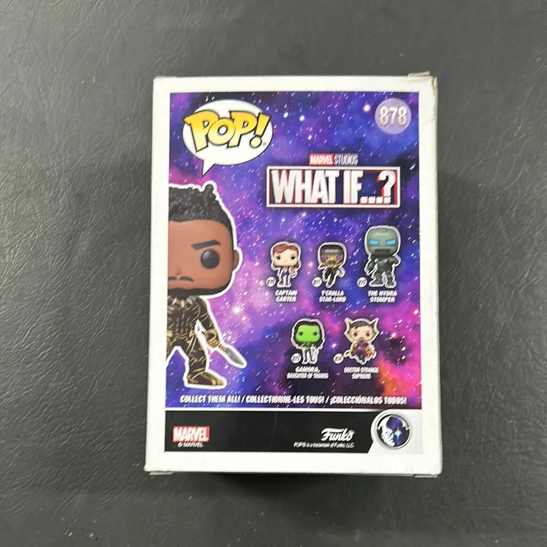 Marvel What If King Killmonger Funko POP! Vinyl #878 FRENLY BRICKS - Open 7 Days