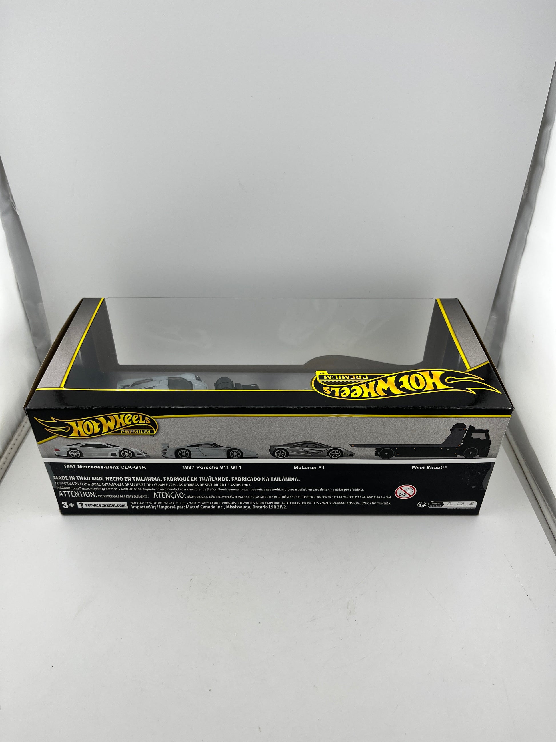 Hot Wheels Premium 90s Supercars Diorama: Porsche, McLaren, Mercedes-Benz FRENLY BRICKS - Open 7 Days