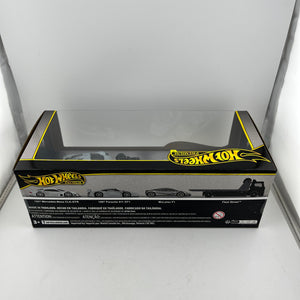 Hot Wheels Premium 90s Supercars Diorama: Porsche, McLaren, Mercedes-Benz FRENLY BRICKS - Open 7 Days