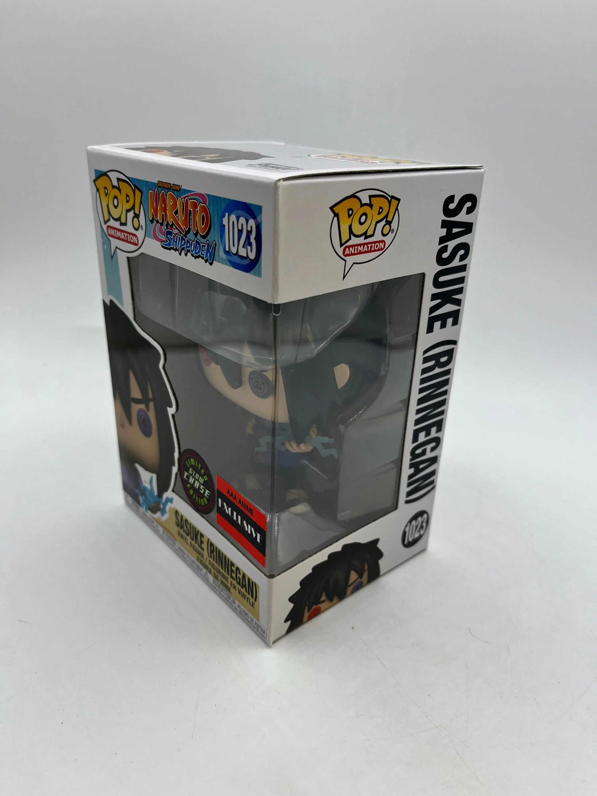Funko POP! Naruto Shippuden Sasuke (Rinnegan) #1023 AAA Exclusive Glow Chase FRENLY BRICKS - Open 7 Days