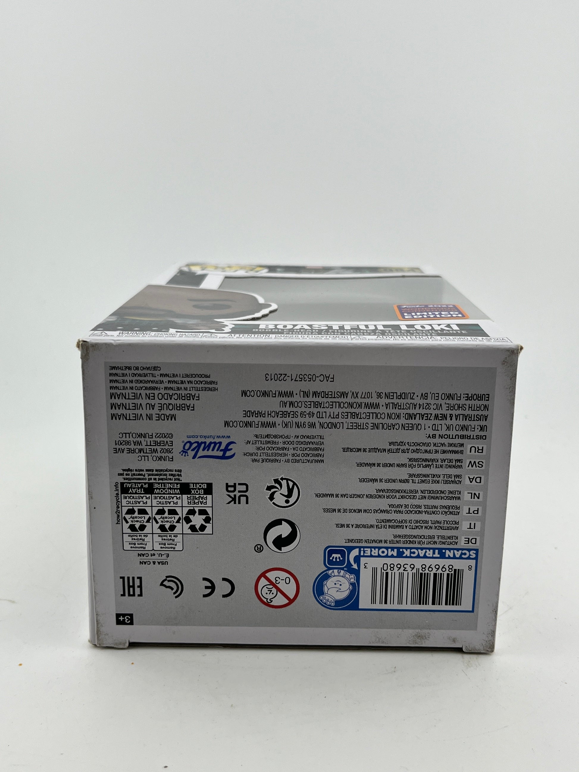 Funko POP! Marvel Loki - Boastful Loki #984 - 2022 Convention Limited Edition FRENLY BRICKS - Open 7 Days