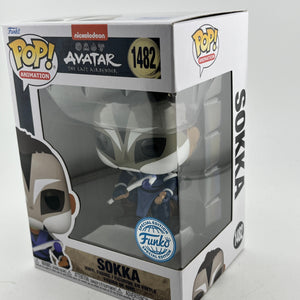 Funko POP! Animation Avatar The Last Airbender - Sokka #1482 - Special Edition FRENLY BRICKS - Open 7 Days