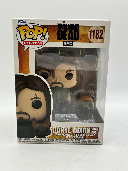 Funko POP! Television Walking Dead - Daryl Dixon With Dog #1183 - Vinyl Collectable FRENLY BRICKS - Open 7 Days