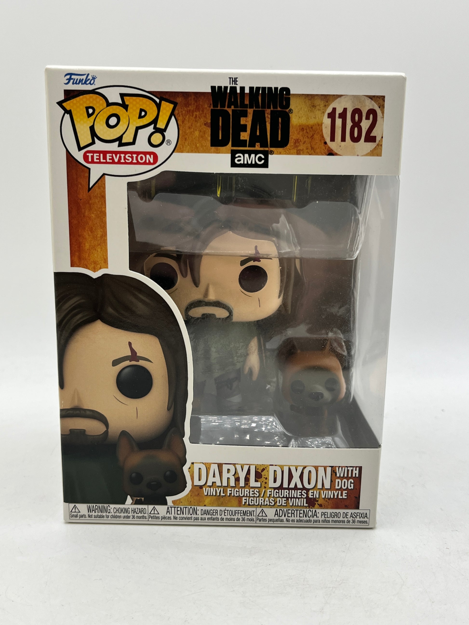 Funko POP! Television Walking Dead - Daryl Dixon With Dog #1183 - Vinyl Collectable