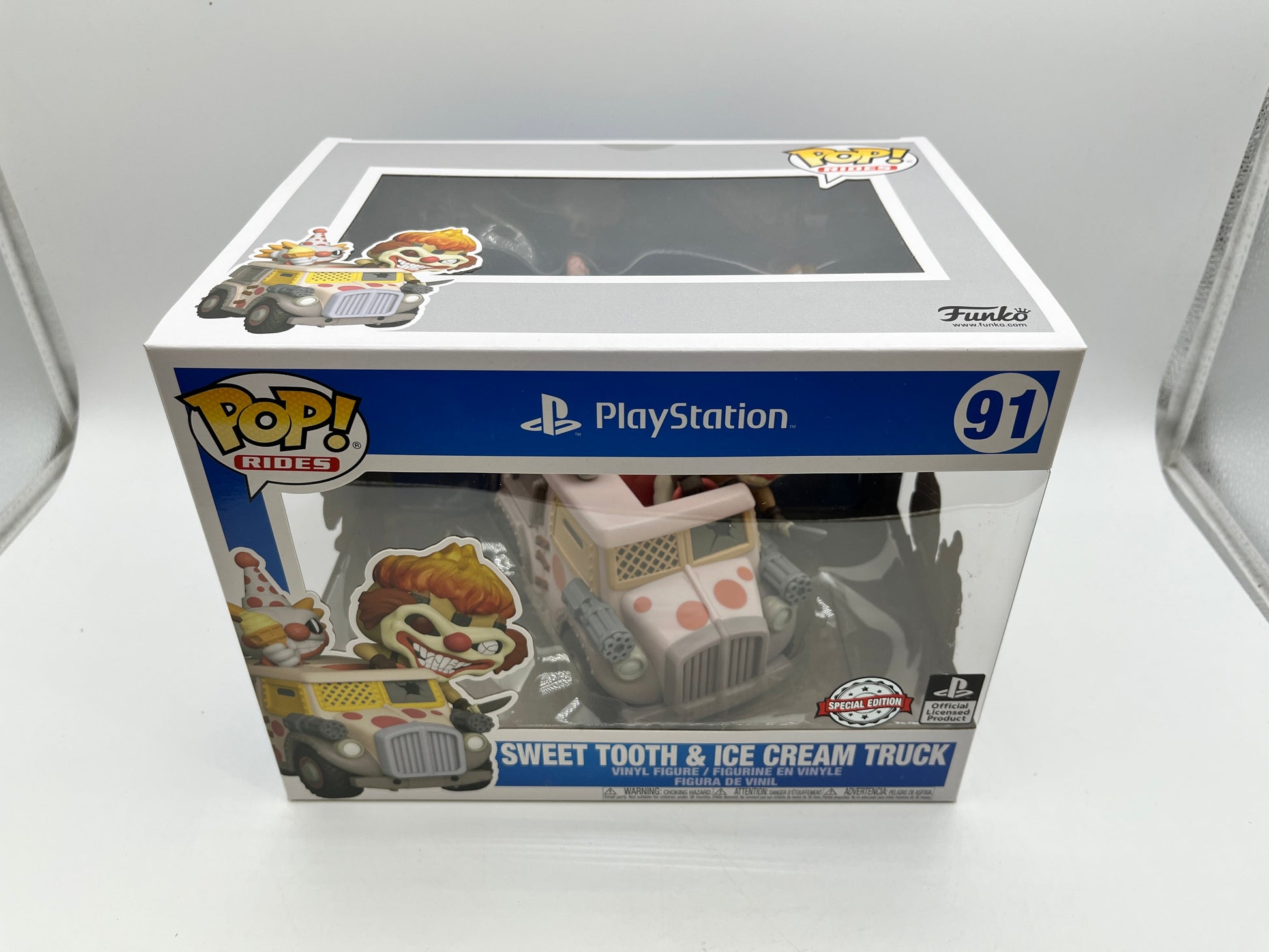 Funko POP! Rides PlayStation - Sweet Tooth & Ice Cream Truck #91 - Special Edition FRENLY BRICKS - Open 7 Days