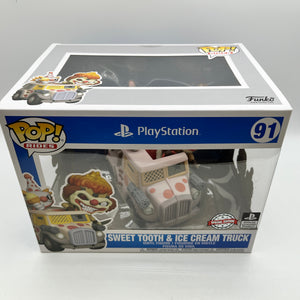 Funko POP! Rides PlayStation - Sweet Tooth & Ice Cream Truck #91 - Special Edition FRENLY BRICKS - Open 7 Days