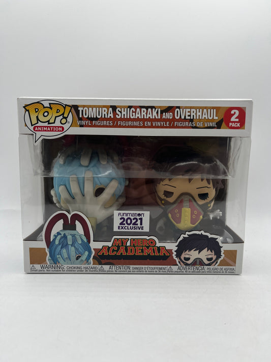 Funko: My Hero Academia Tomura Shigaraki & Overhaul Funimation 2021 Exclusive FRENLY BRICKS - Open 7 Days