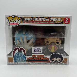 Funko: My Hero Academia Tomura Shigaraki & Overhaul Funimation 2021 Exclusive FRENLY BRICKS - Open 7 Days