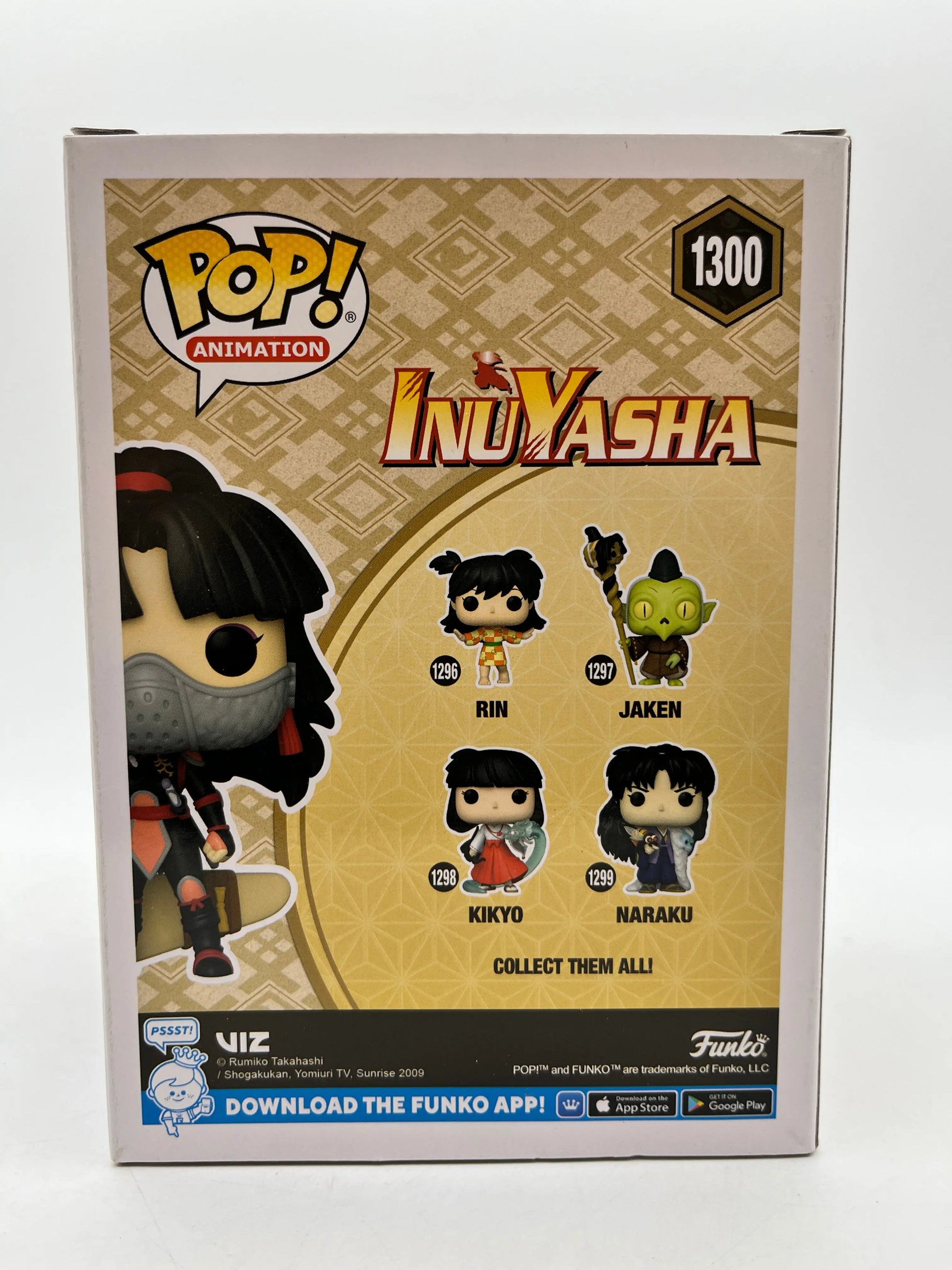 Funko POP! Animation InuYasha Sango #1300 - Limited Edition Chase FRENLY BRICKS - Open 7 Days
