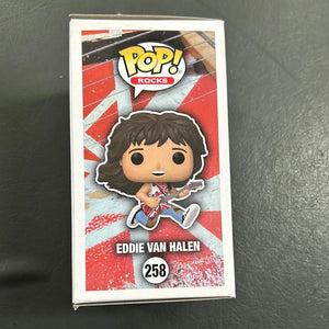 Funko Pop Rocks Eddie Van Halen 258 EVH Jumping Guitar Vinyl Figure FRENLY BRICKS - Open 7 Days