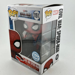 Funko POP! Marvel Civil War - Spider-Man #1151 - Special Edition FRENLY BRICKS - Open 7 Days