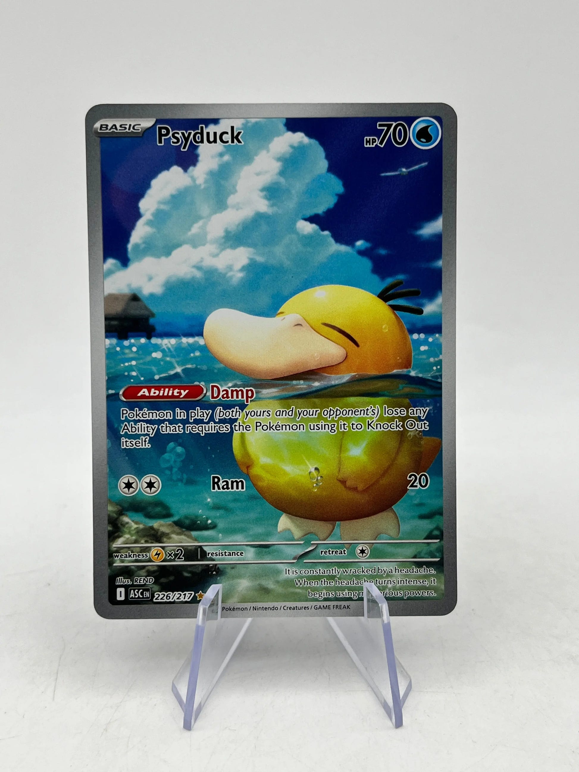Psyduck 226/217 Illustration Rare Mega Evolution Ascended Heroes - Single FRENLY BRICKS - Open 7 Days image 1
