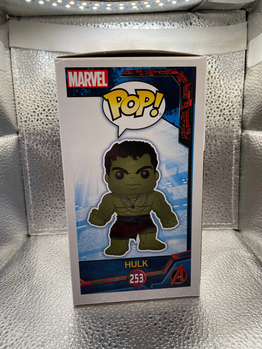 Funko Pop! Vinyl Marvel Disney Thor Ragnarok Hulk Casual Exclusive 253 FRENLY BRICKS - Open 7 Days