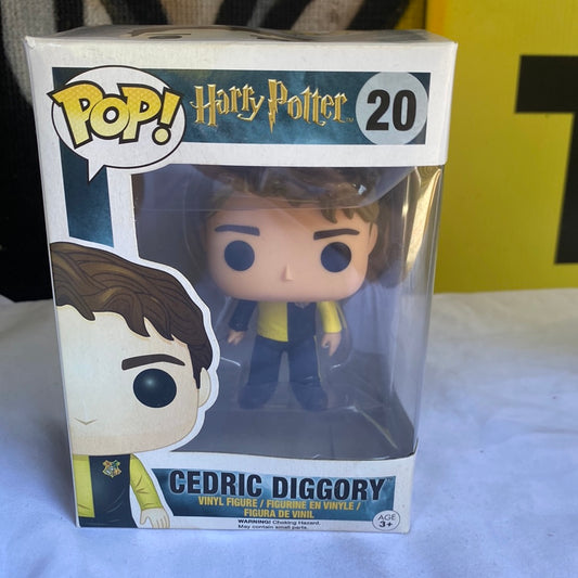 Funko POP! Cedric Diggory #20 FRENLY BRICKS - Open 7 Days