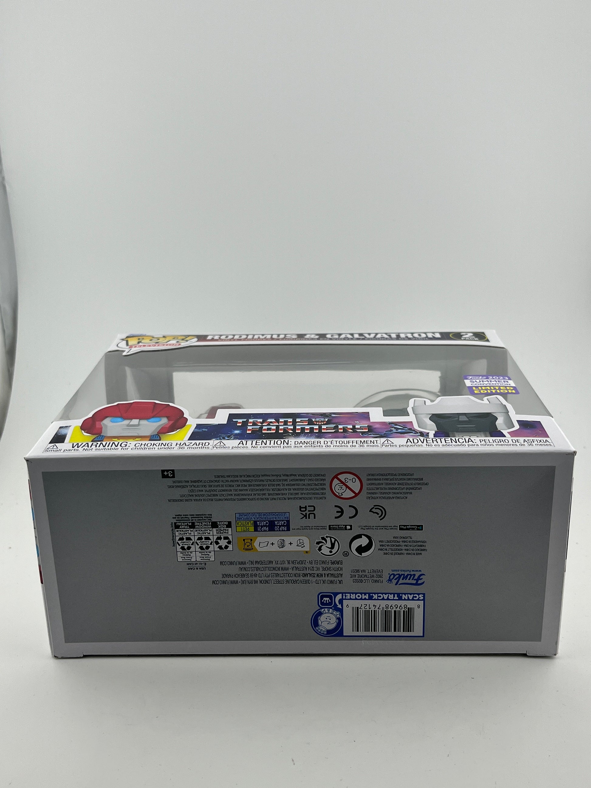 Funko POP! Television Transformers - Rodimus & Galvatron (2 Pack) - Limited Edition FRENLY BRICKS - Open 7 Days