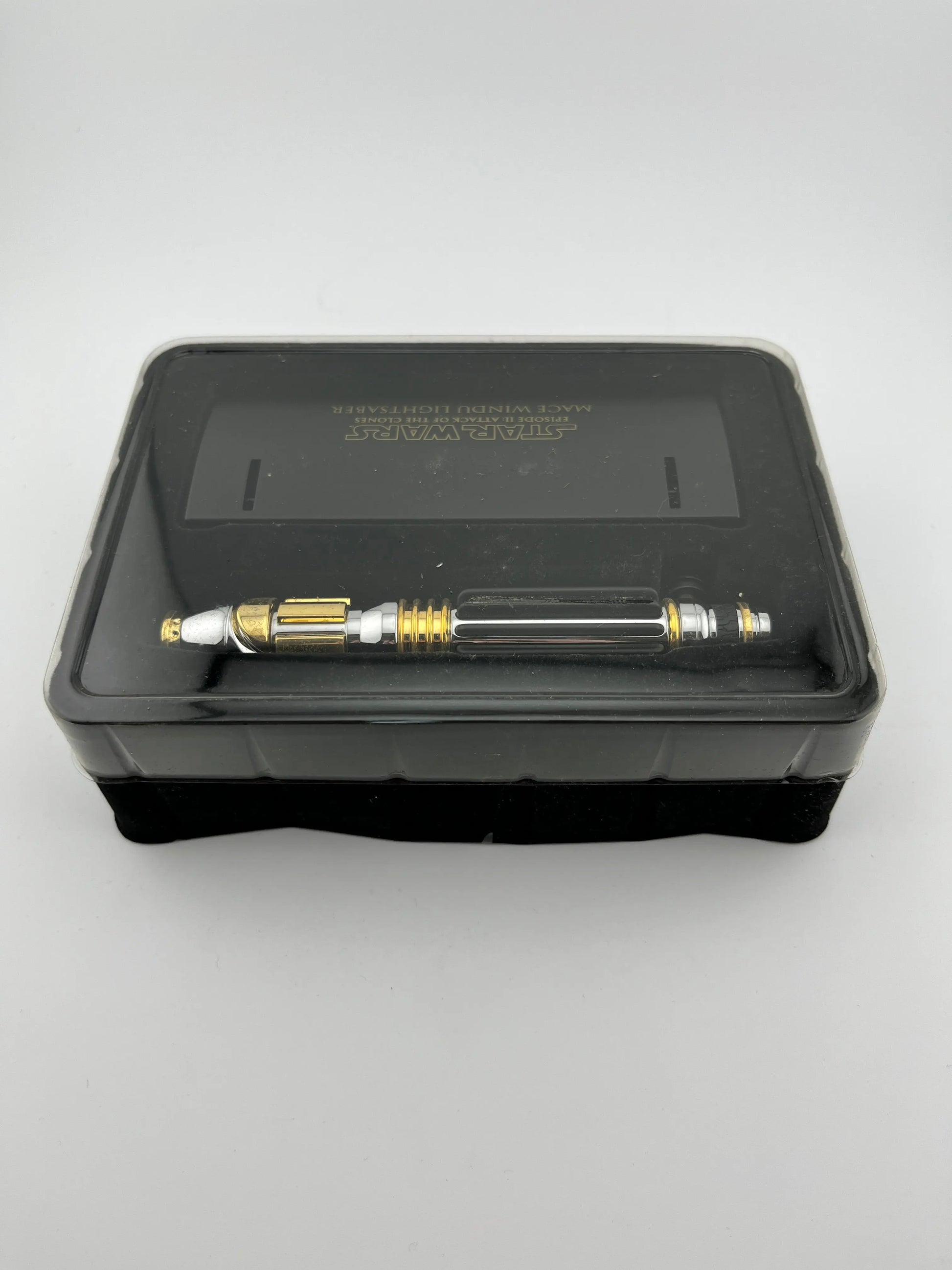 Master Replicas Star Wars Mace Windu Lightsaber Scaled Replica .45 Scale FRENLY BRICKS - Open 7 Days