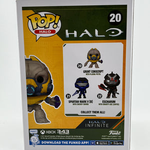 Funko POP! Halo - Grunt Conscript With Plasma Pistol #20 - Vinyl Collectable FRENLY BRICKS - Open 7 Days
