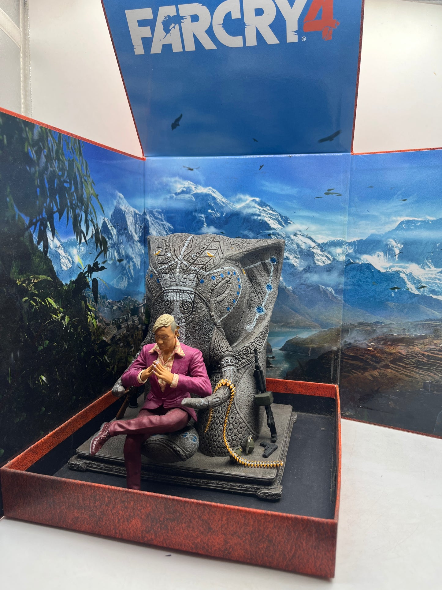 FarCry 4 Kyrat Collectors Edition Pagan Min Statue 2014 Elephant Throne