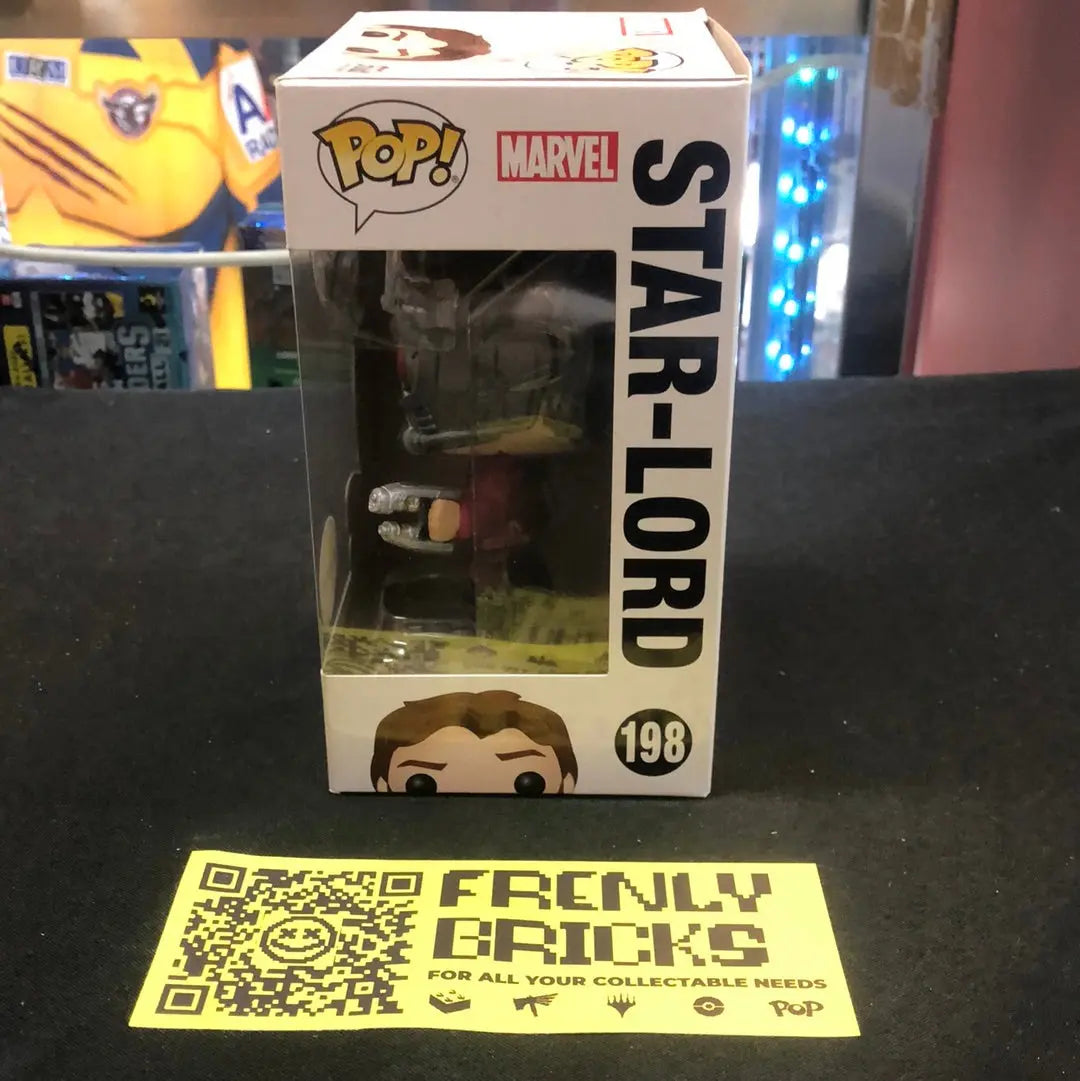 Funko POP! | #198 Star-Lord - Marvel: Guardians of the Galaxy Vol. 2 | Chase FRENLY BRICKS - Open 7 Days