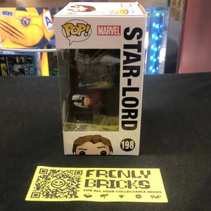 Funko POP! | #198 Star-Lord - Marvel: Guardians of the Galaxy Vol. 2 | Chase FRENLY BRICKS - Open 7 Days