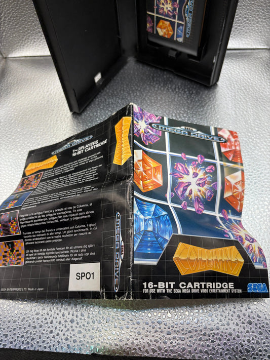 Sega Mega Drive Columns game FRENLY BRICKS - Open 7 Days
