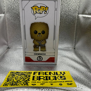 Pop Vinyl Star Wars #63 Chewbacca FRENLY BRICKS - Open 7 Days