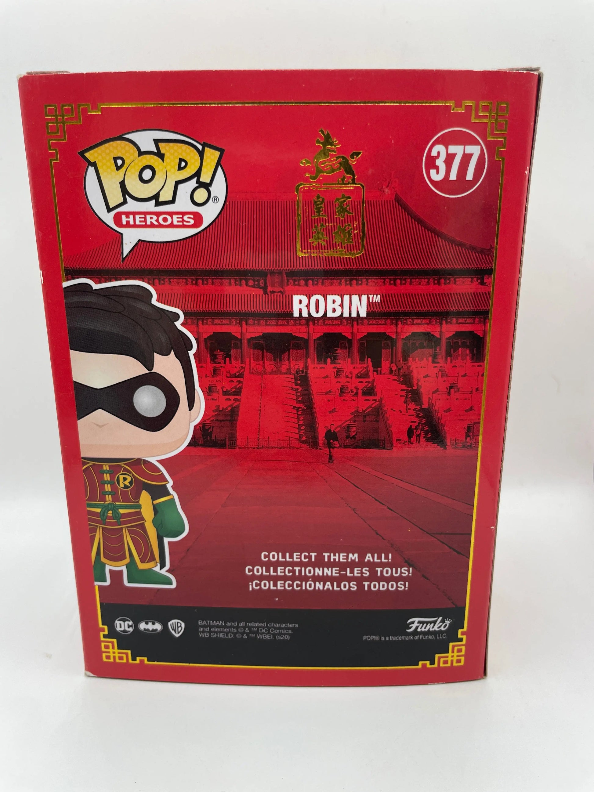 Funko POP! Heroes Batman - #377 Imperial Robin - New FRENLY BRICKS - Open 7 Days