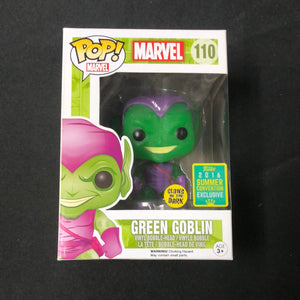 GREEN GOBLIN #110 Pop! Marvel GITD 2016 Summer Con Exclusive Funko Pop FRENLY BRICKS - Open 7 Days