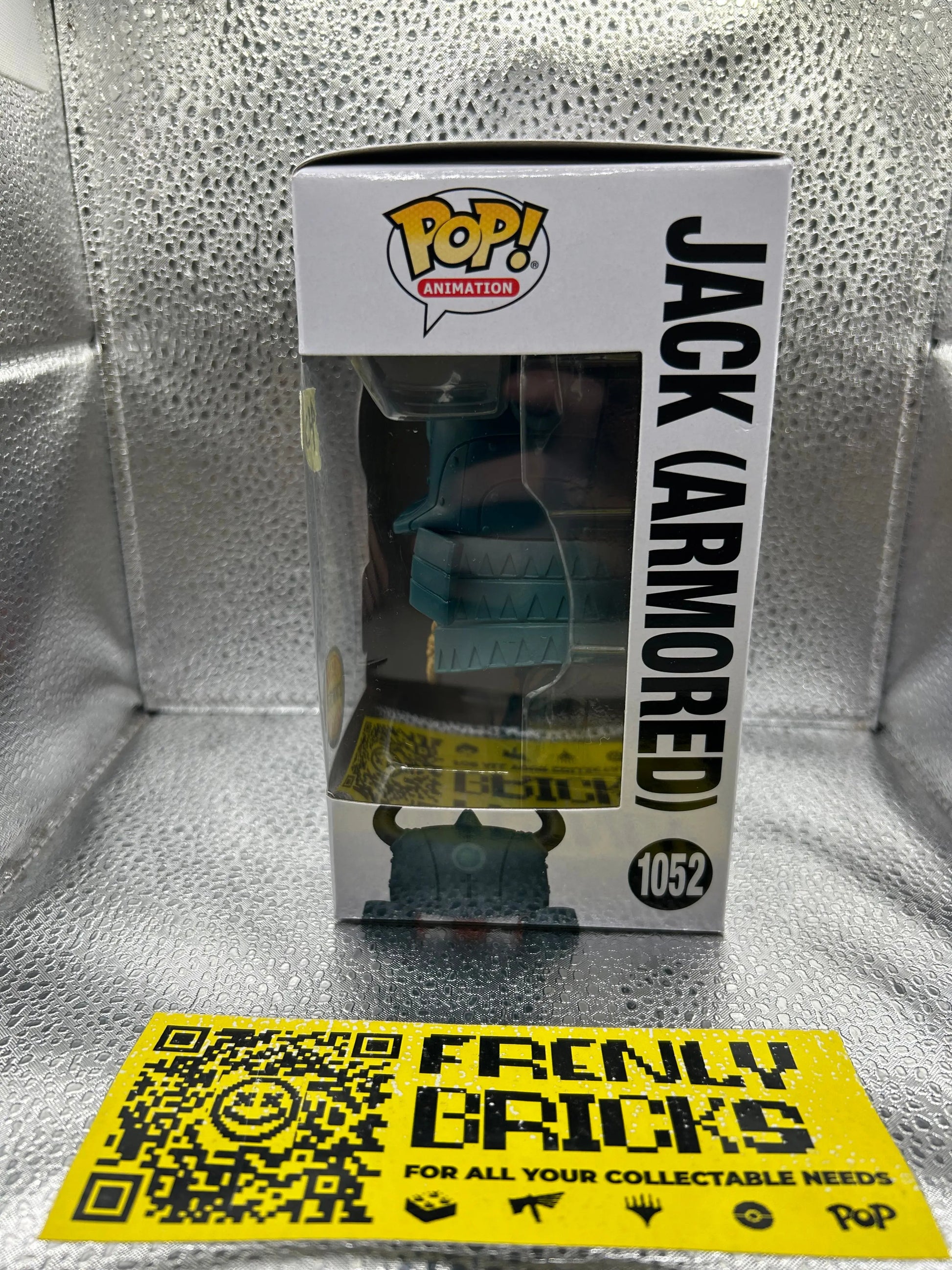 Pop Vinyl Animation #1052 Jack (Armored) FRENLY BRICKS - Open 7 Days